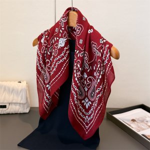 Luxury Cotton Feeling Shawl Square Scarf 68*68cm Women Hijab Fashion Wrap Neckerchief Female Hair Bands Ribbon Headband Bandana