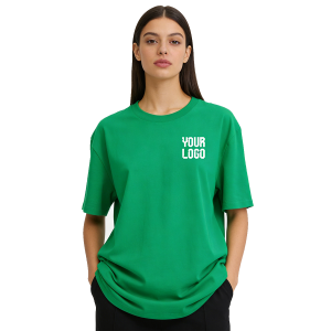2026 Pure Cotton Round-Neck Solid-Color T-Shirt, Suitable for Both Men and Women, Can Be Customized with Text and Pattern Printi