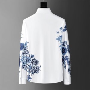 Men’s Shirt Floral Tops Outdoor Suit Shirt Business Casual Long Sleeve Social Party Luxury New High Quality Men’s T-Shirt Shirt